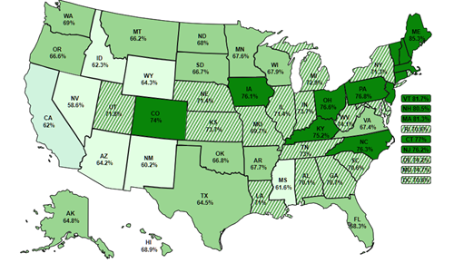 Sample U.S. Map